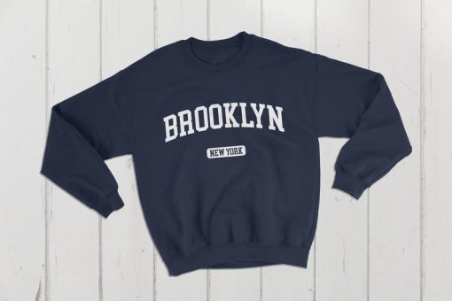 Brooklyn New York City USA College Classic Crewneck Sweatshirt