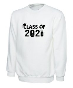 Class of 2021 Happy New Year Funny Gift for Medical Students Unisex Sweatshirt