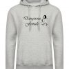 Dangerous Female Funny Ladies Hoodie