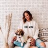 Dog Mom Crewneck Sweatshirt