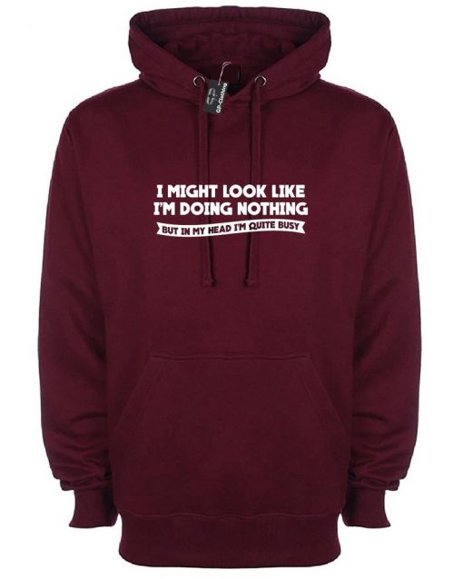 Doing Nothing Funny Ladies Womens Mens Unisex Hoodie