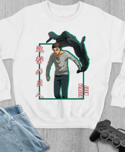 Eren Yeager Shadow Design Attack On Titan Sweatshirt