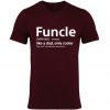 FUNCLE Awesome Uncle looks COOL T SHIRT