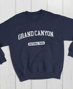 Grand Canyon National Park USA College Classic Crewneck Sweatshirt