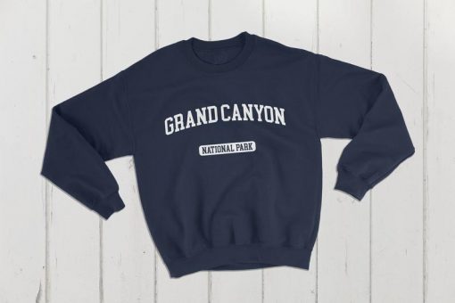 Grand Canyon National Park USA College Classic Crewneck Sweatshirt