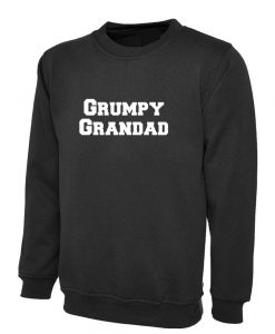 Grumpy Granddad Old Man Men's Club Sweatshirt