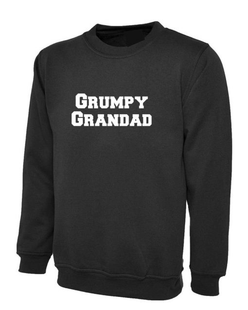 Grumpy Granddad Old Man Men's Club Sweatshirt