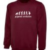 Gujarati Evolution Funny Indian Desi Gujarati Sweatshirt