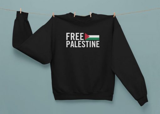 Heart FREE PALESTINE Gaza FREEDOM Sweatshirt