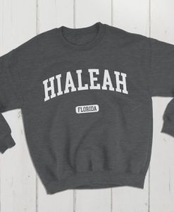 Hialeah Florida USA College Classic Crewneck Sweatshirt