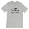 If you think I'm short you should see my Patience funny Womens T shirt