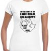 In case of Emotional Breakdown Place Cat Here Funny Cat Lovers T Shirt