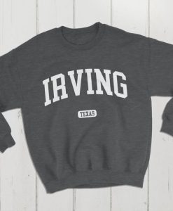 Irving Texas USA College Classic Crewneck Sweatshirt