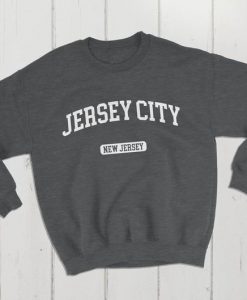 Jersey City New Jersey USA College Classic Crewneck Sweatshirt