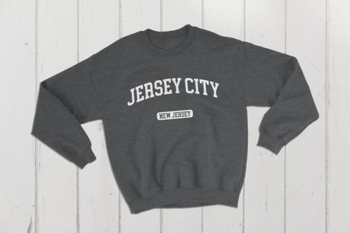 Jersey City New Jersey USA College Classic Crewneck Sweatshirt