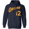 Kelly Oubre Jr Golden State Warriors Oakland City Inspired Pullover Hoodie