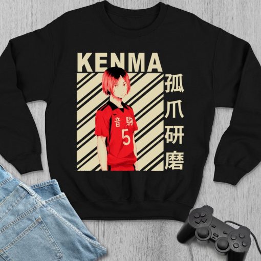 Kenma Kozume LineArt Anime Haikyuu Sweatshirt