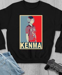 Kenma Kozume Poster Anime Haikyuu Sweatshirt