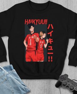 Kenma Kozume x Kuroo Tetsurou Anime Haikyuu Sweatshirt