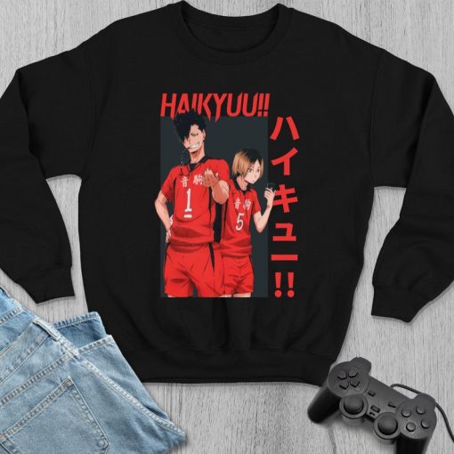 Kenma Kozume x Kuroo Tetsurou Anime Haikyuu Sweatshirt