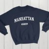 Manhattan New York City USA College Classic Crewneck Sweatshirt