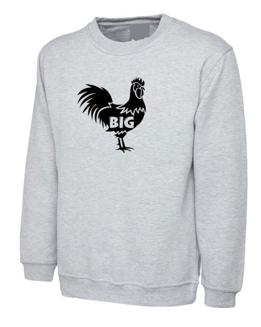 Mens Funny Big Cock Sweatshirt