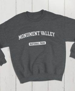 Monument Valley National Park USA College Classic Crewneck Sweatshir