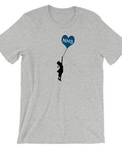 NHS Heart Girl Stay Home Now T- Shirt