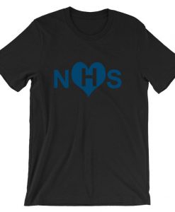 NHS Heroes Heart Stay Home Now T- Shirt