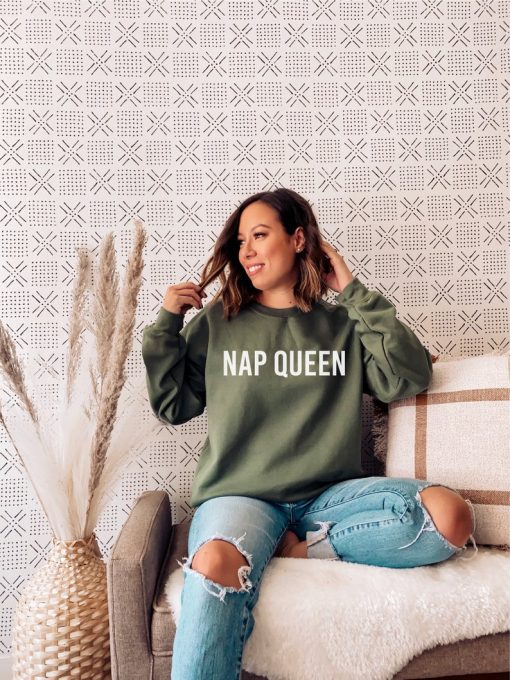 Nap Queen Crewneck Sweatshirt