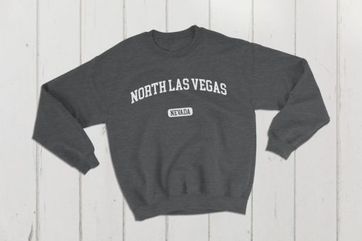 North Las Vegas Nevada USA College Classic Crewneck Sweatshirt