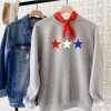 Red White & Blue Stars Sweatshirt