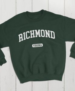 Richmond Virginia USA College Classic Crewneck Sweatshirt