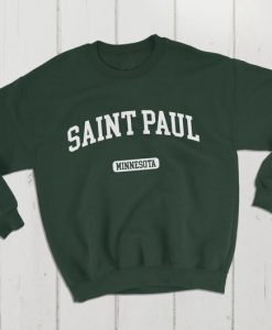 Saint Paul Minnesota USA College Classic Crewneck Sweatshirt