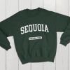 Sequoia National Park USA College Classic Crewneck Sweatshirt