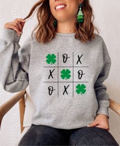 St. Patrick's Day Tic Tac Toe Sweatshirt