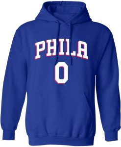 Tyrese Maxey Philadelphia 76ers Inspired Pullover Hoodie