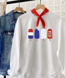 USA 4th of July Popsicles Sweatshirt