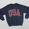 USA College Classic Crewneck Sweatshirt