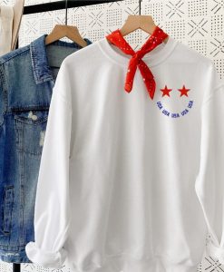 USA Smiley Face Sweatshirt