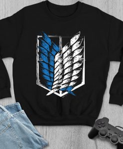 Wings of Freedom Attack On Titan Sweatshirt