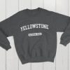 Yellowstone National Park USA College Classic Crewneck Sweatshirt