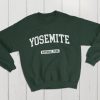 Yosemite National Park USA College Classic Crewneck Sweatshirt