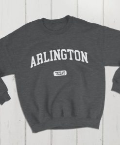 Arlington Texas USA College Classic Crewneck Sweatshirt