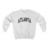 Atlanta Georgia Collegiate Style Crewneck Sweatshirt