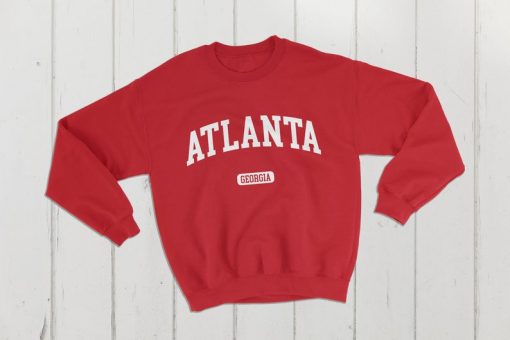 Atlanta Georgia USA College Classic Crewneck Sweatshirt