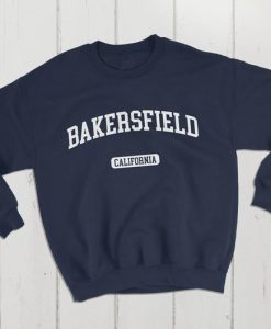 Bakersfield California USA College Classic Crewneck Sweatshirt