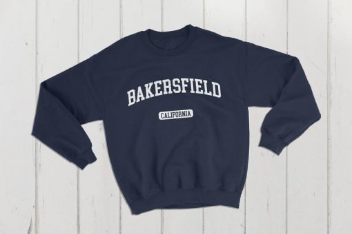 Bakersfield California USA College Classic Crewneck Sweatshirt