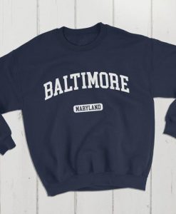 Baltimore Maryland USA College Classic Crewneck Sweatshirt