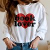 Book Lover Heart Sweatshirt